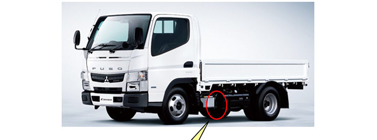 樹脂カバー装着箇所