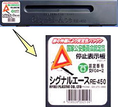 ケースおよび型式の表示