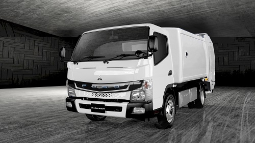 eCanterごみ収集車（イメージ）