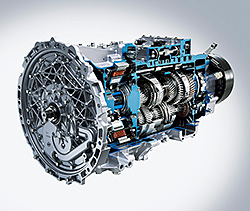 「ハイブリッド用モーター内蔵デュアルクラッチ式トランスミッション」