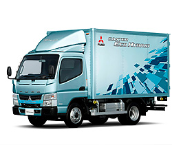 新型「キャンター エコ ハイブリッド」