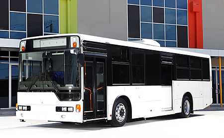 オーストラリア向け新型大型路線バス「MP300」