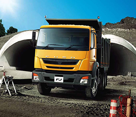 ザンビア市場に投入した大型トラック「FJ」