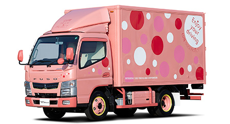 小型ハイブリッドトラック「キャンター エコ ハイブリッド Canna（カンナ）」(参考出品車)