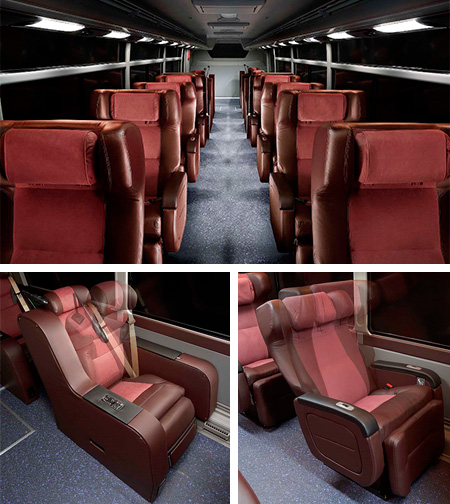 大型観光バス　「エアロクィーンPremium Cruiser」(参考出品)