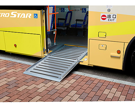 反転式スロープ板