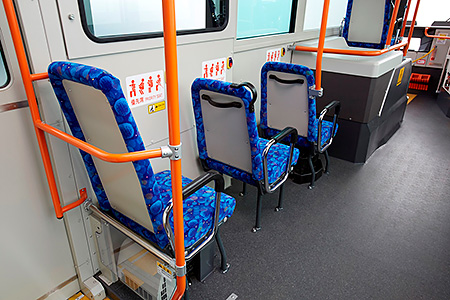 優先席の前向き仕様