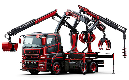 「Super Great V “SPIDER” (スーパーグレートV　スパイダー)」 (参考出品車)