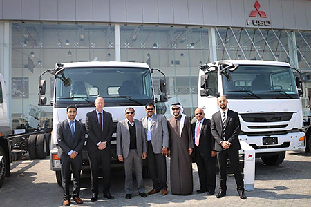 バーレーンでの発表会の様子